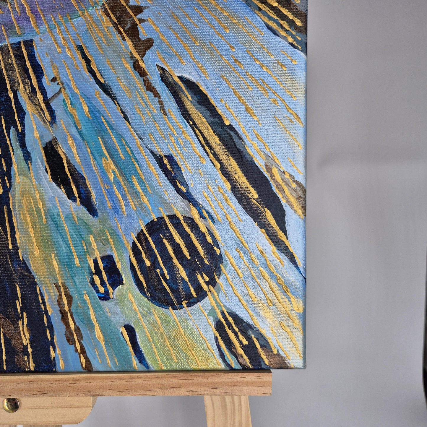 Echoes of Creation - Textured Abstract Spiritual Painting- Earth Tones - Meditative Canvas Artwork