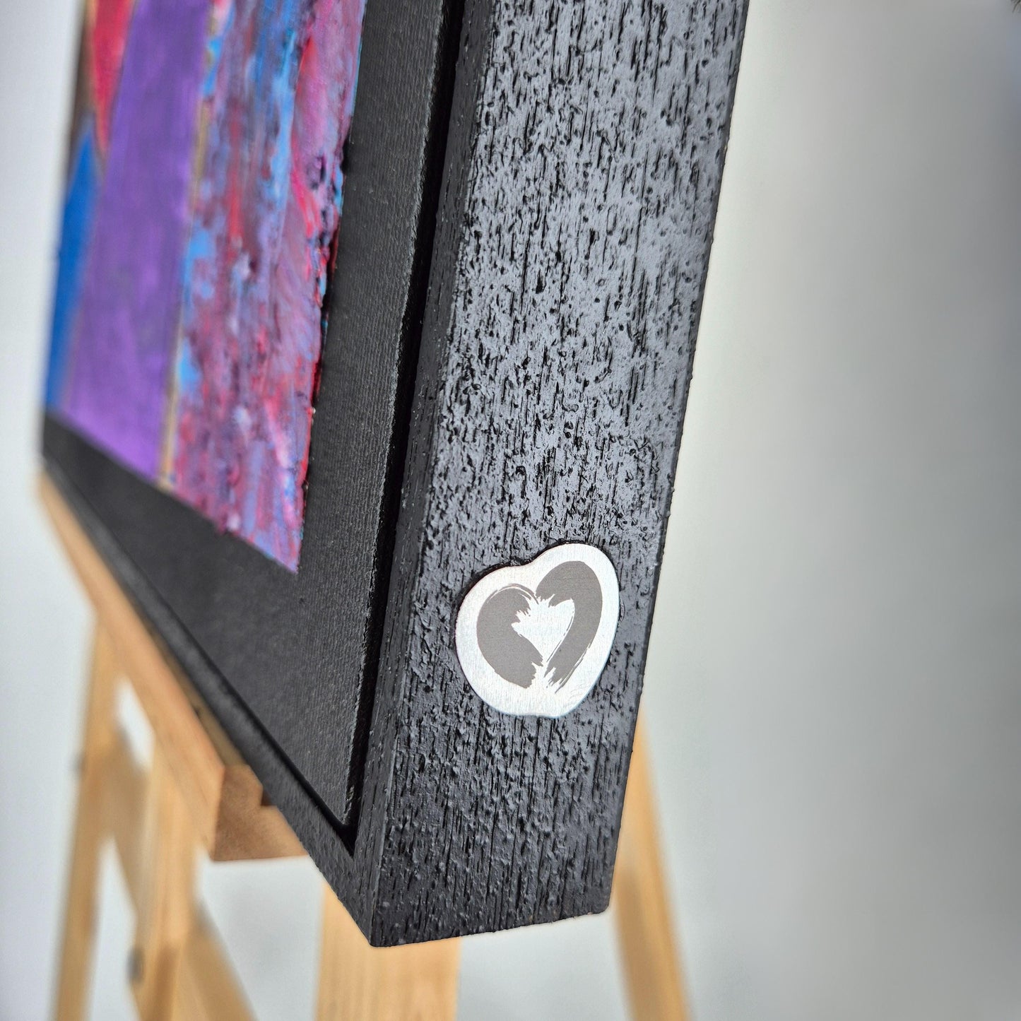 Prismatica - Original Textured Acrylic Art - Painting on Canvas - Colorful Contemporary Abstract Wall Art