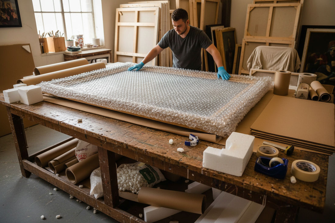 Shipping Original Artwork Internationally: What to Expect When You Order from Mirasol Arts