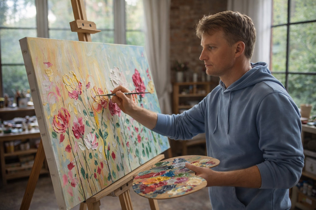Behind the Canvas: My Creative Process as an Original Painter