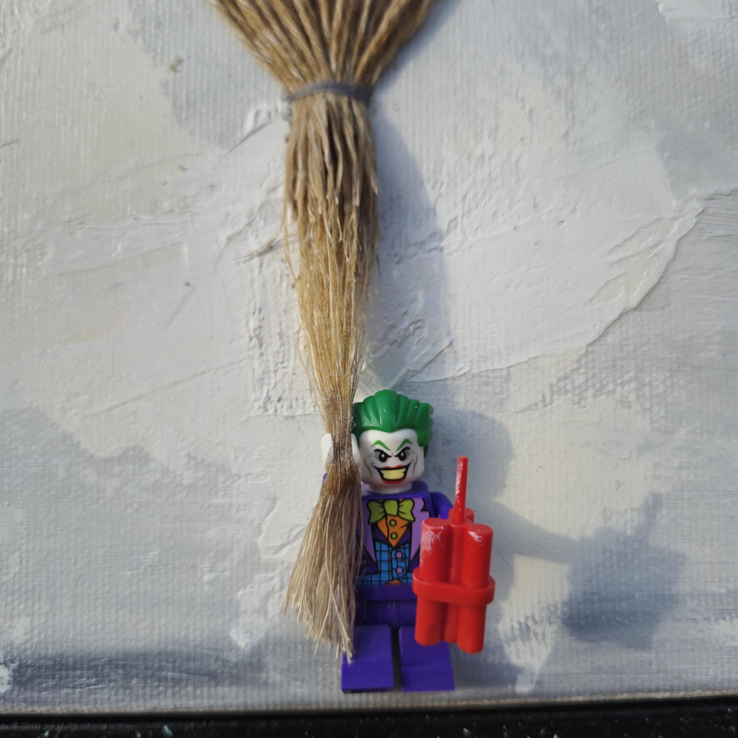 Even Jokers Dream - Bright Abstract Oil Painting on Canvas - Whimsical Surreal Abstract Art - Ready to Hang