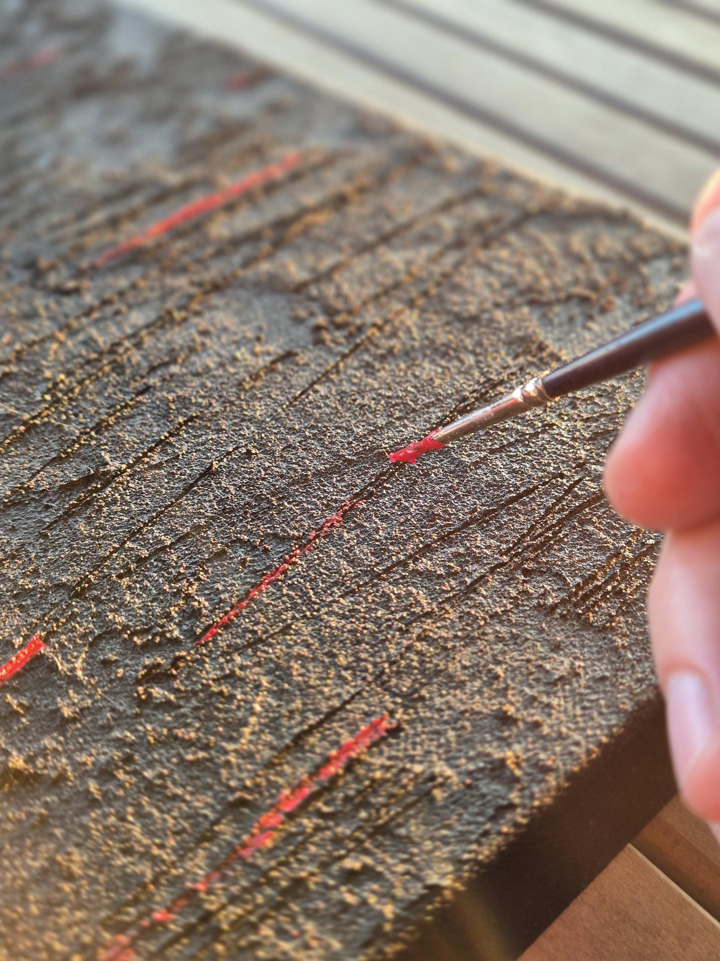 Textured Oil Heart Painting 72x72 cm - Unbreakable - Modern Abstract Oil Artwork - Romantic Wall Decor - Large Original Art