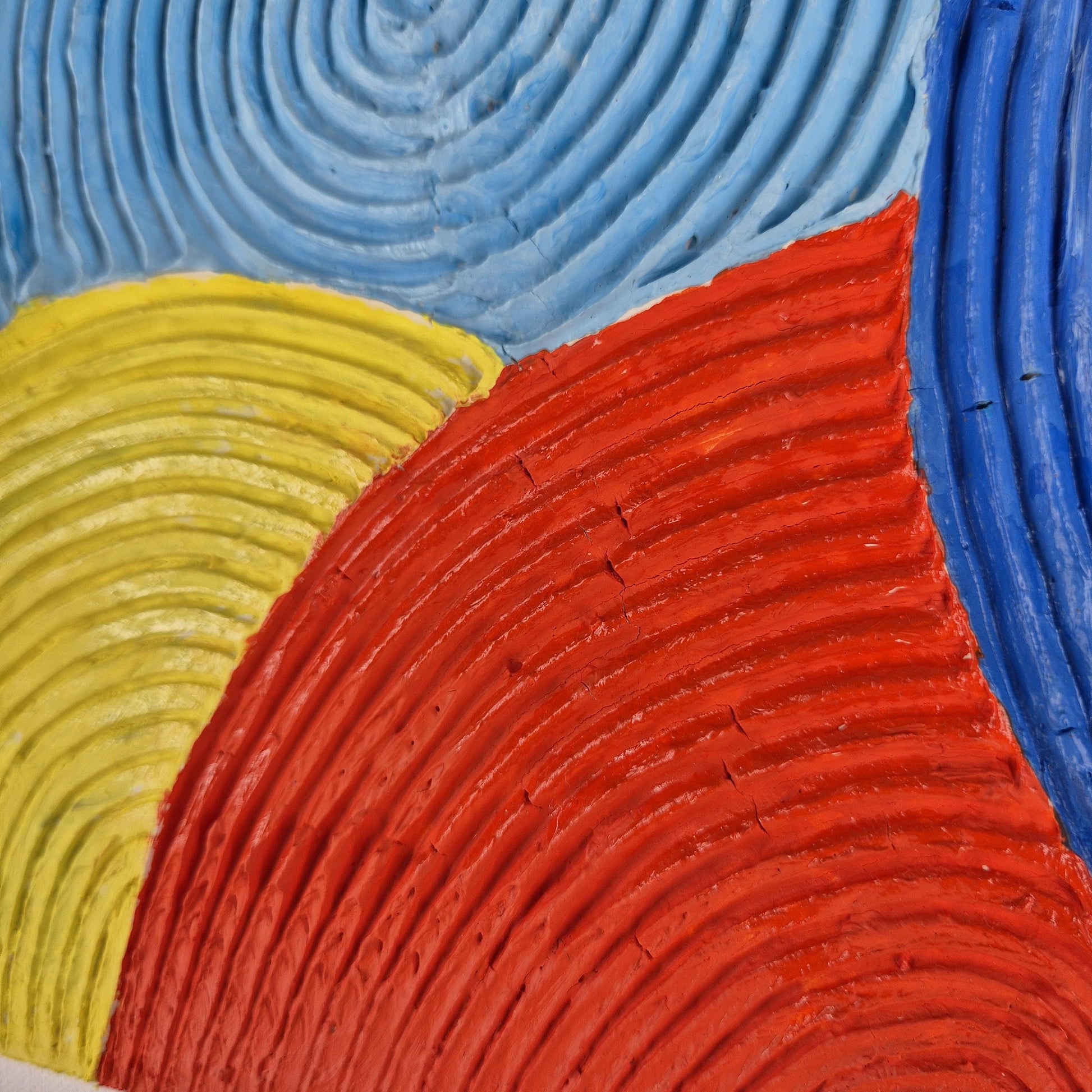 Joy in Motion – textured oil art - original abstract geometric painting on canvas - colorful wall decor - modern oil painting