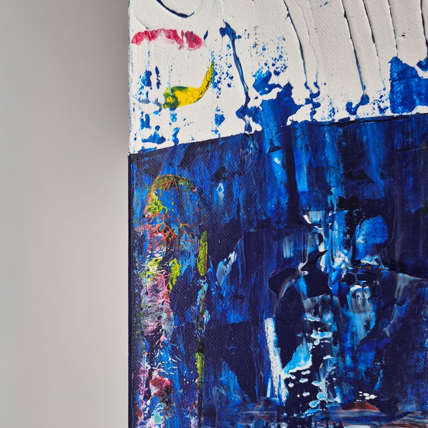 Formis - Original Textured Acrylic on Canvas Painting - Colorful Contemporary Abstract Wall Art