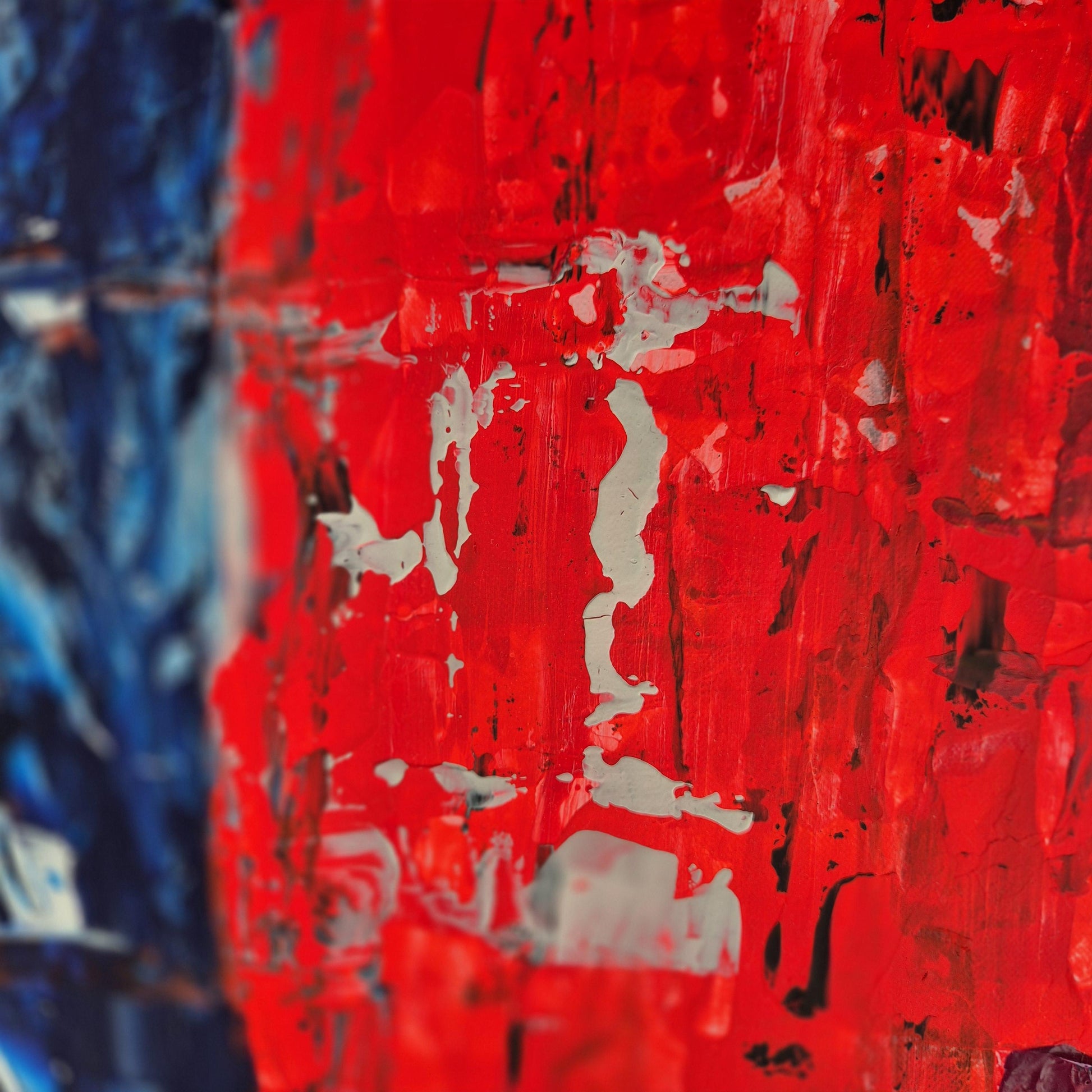 Formis - Original Textured Acrylic on Canvas Painting - Colorful Contemporary Abstract Wall Art