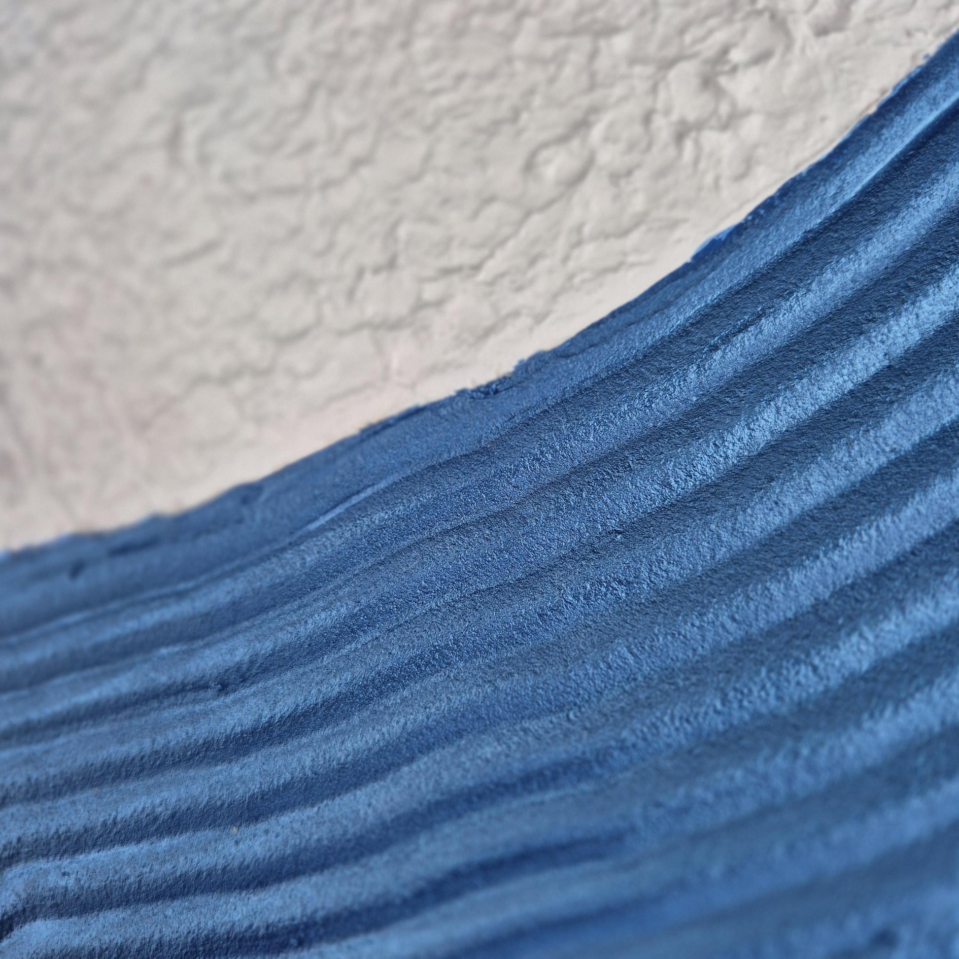 Ocean Lines - Original Textured Acrylic Painting on Canvas - Abstract Seascape Wall Art with Flowing Lines - Framed&Ready to Hang